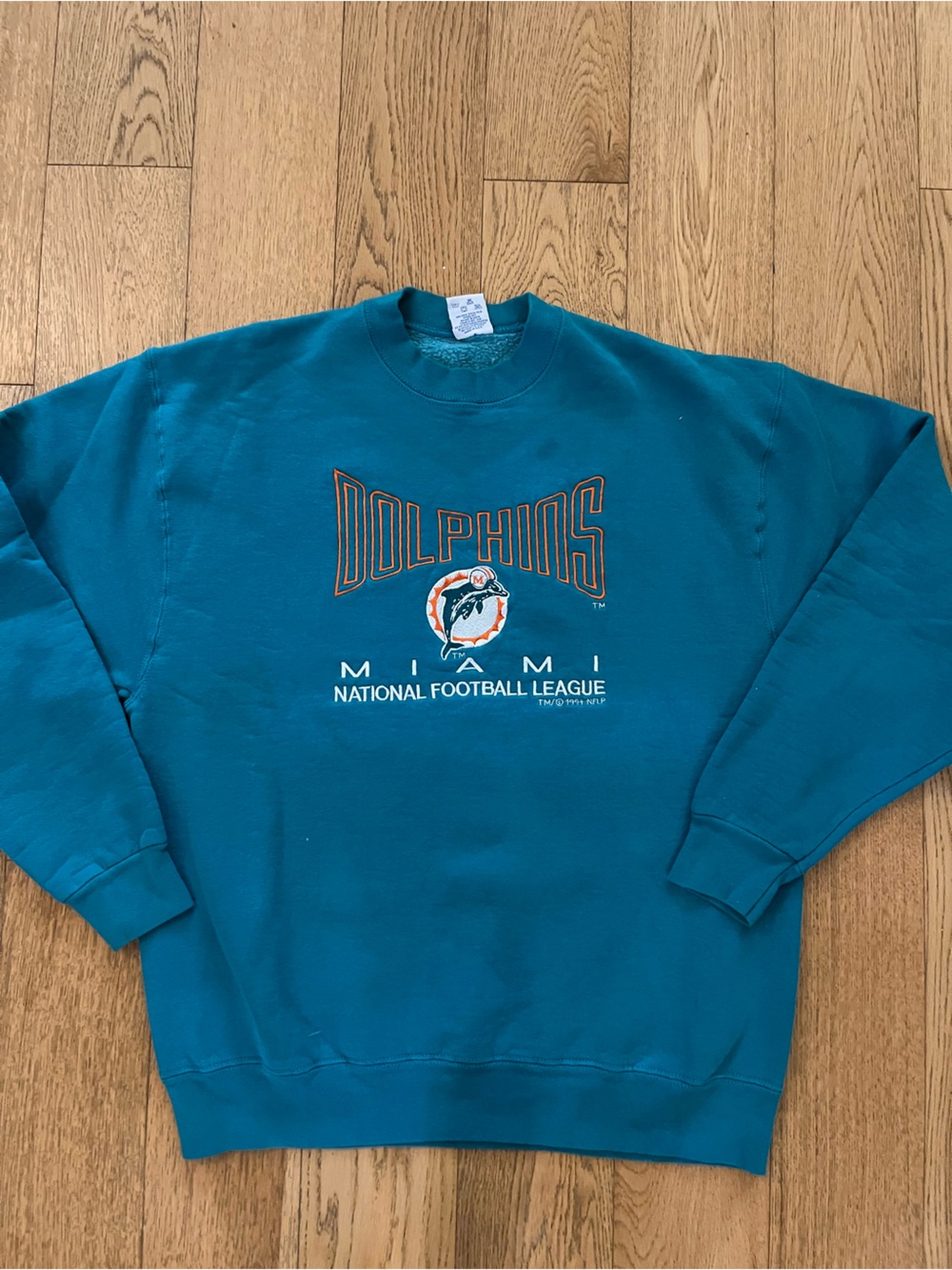 Vintage 1994 Miami Dolphins Sweatshirt XL USA NFL Crewneck